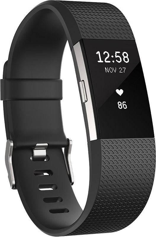 Fitbit Charge 2 (taille L) noir