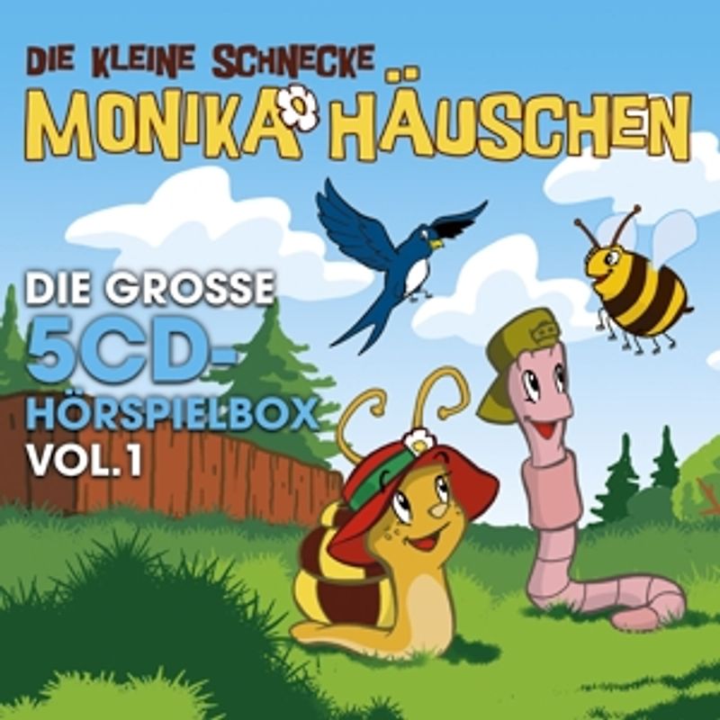 Kleine Schnecke Monika Häuschen,Die - Monika Häuschen-Die Gr.5-CD Hörspielbox Vol.1 [5 Audio CDs]