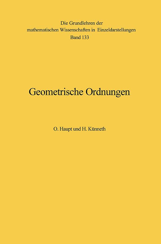 Geometrische Ordnungen