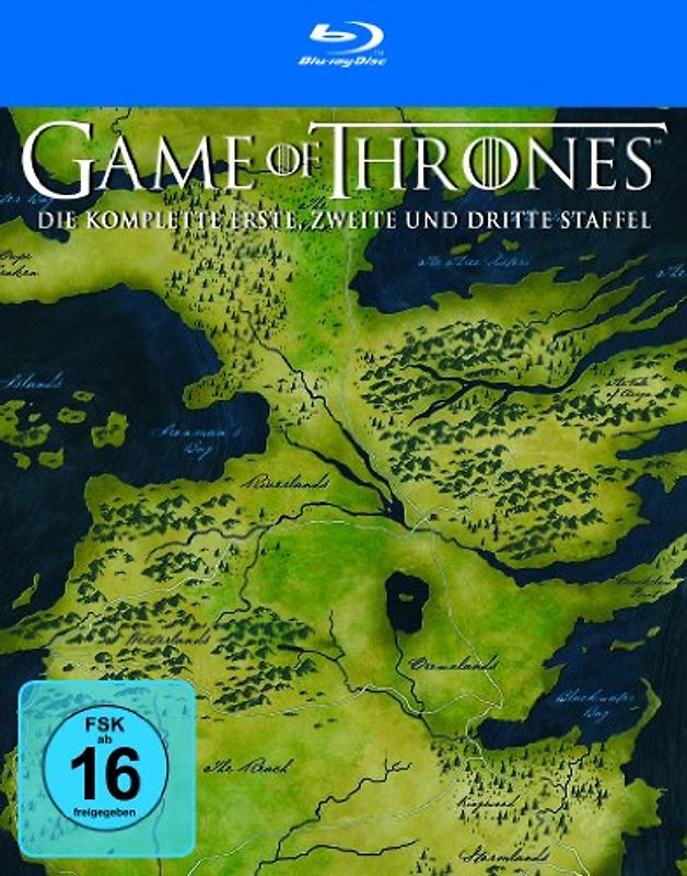 Game of Thrones Staffel 1 - 3 Blu-ray Disc