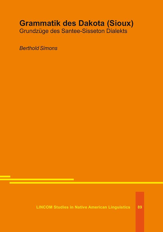 Grammatik des Dakota (Sioux)