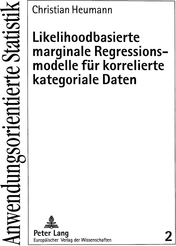 Likelihoodbasierte marginale Regressionsmodelle für korrelierte kategoriale Daten
