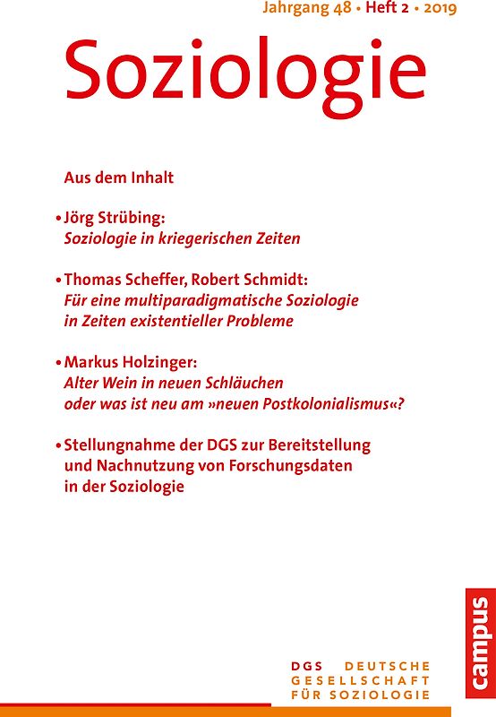 Soziologie 2/2019
