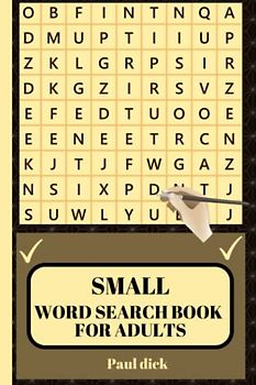 word search book for adults small: 40 puzzles and 800 words to find in this great themed book, 40 bonus sudoku puzzles included