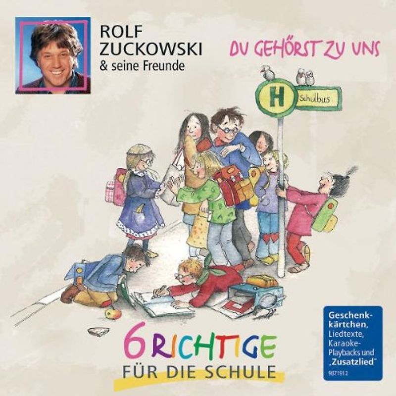 Rolf und Seine Freunde Zuckowski - Du Gehörst zu Uns-6 Richtige für die Schule