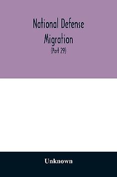 National defense migration. Hearings before the Select Committee Investigating National Defense Migration, House of Representatives, Seventy-seventh Congress, first second session, pursuant to H. Res. 113, a resolution to inquire further into the intersta