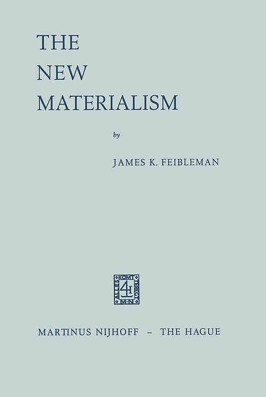 The New Materialism