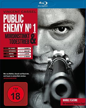 Public Enemy No1 (Double Feature) Mordinstinkt & Todestrieb Blu-ray Disc