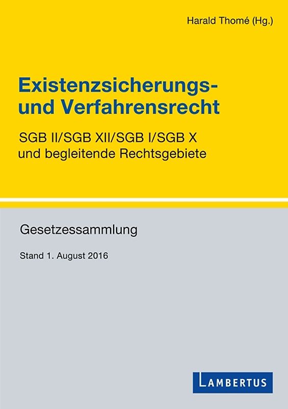 Existenzsicherungs- und Verfahrensrecht