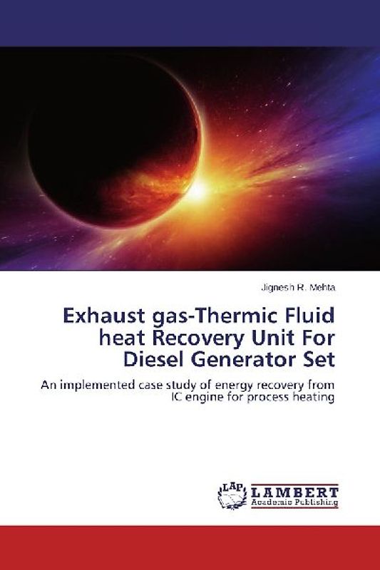 Exhaust gas-Thermic Fluid heat Recovery Unit For Diesel Generator Set