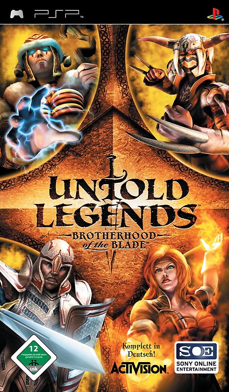 Untold Legends - Brotherhood of the Blade PlayStation Portable