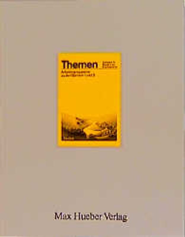 Themen 1. Lehrwerk für Deutsch als Fremdsprache / Arbeitstransparente zu den Bänden 1 und 2