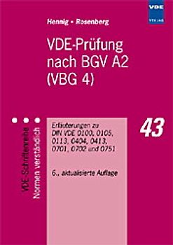 VDE-Prüfung nach BGV A2 (VBG 4)