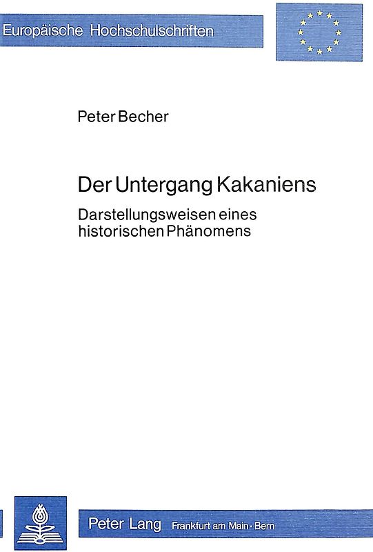 Der Untergang Kakaniens