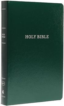 KJV, Gift and Award Bible, Imitation Leather, Green, Red Letter Edition