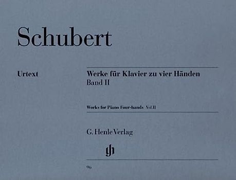 Werke für Klavier zu vier Händen, Band II: Besetzung: Klavier zu vier Händen (G. Henle Urtext-Ausgabe)
