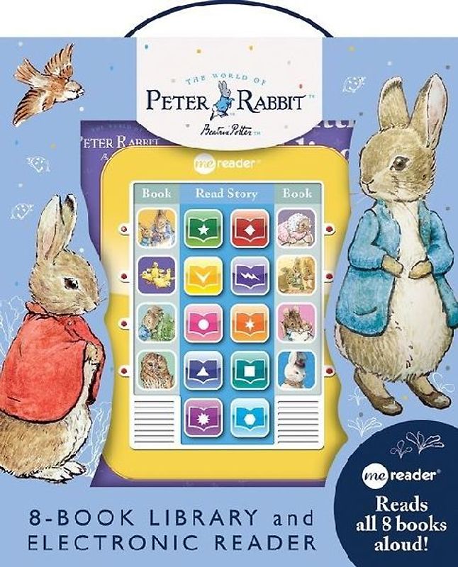 World of Peter Rabbit: Me Reader 8-Book Library and Electronic Reader Sound Book Set