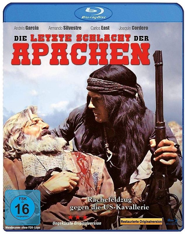 Die letzte Schlacht der Apachen Blu-ray Disc