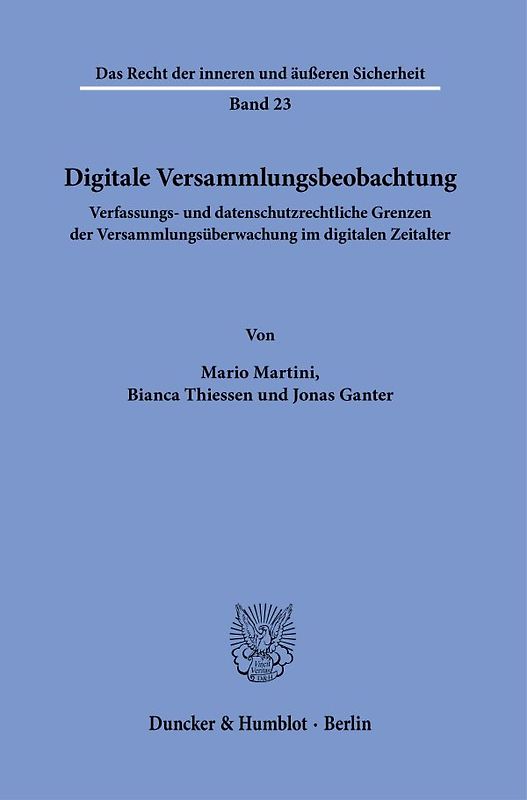 Digitale Versammlungsbeobachtung.
