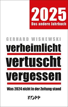 verheimlicht – vertuscht – vergessen 2025