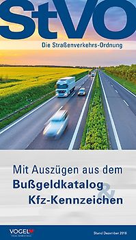 StVO - Die Straßenverkehrs-Ordnung