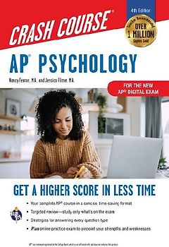 AP Psychology Crash Course, Book + Online