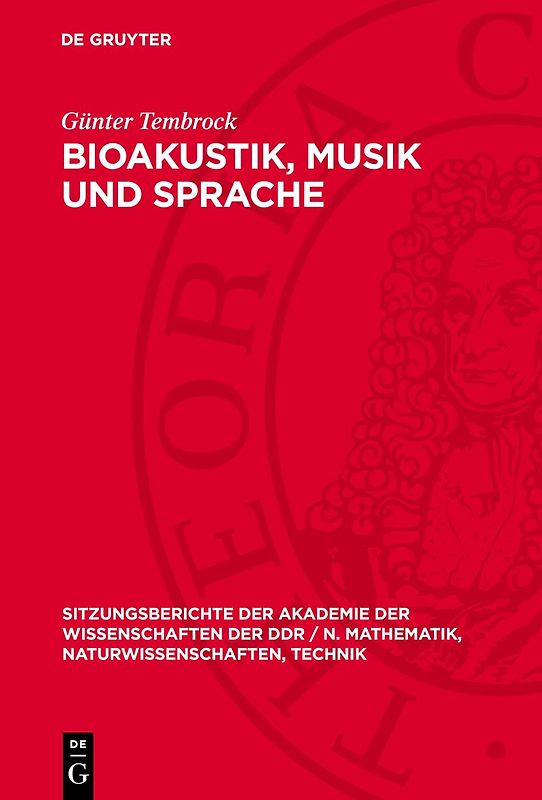 Bioakustik, Musik und Sprache