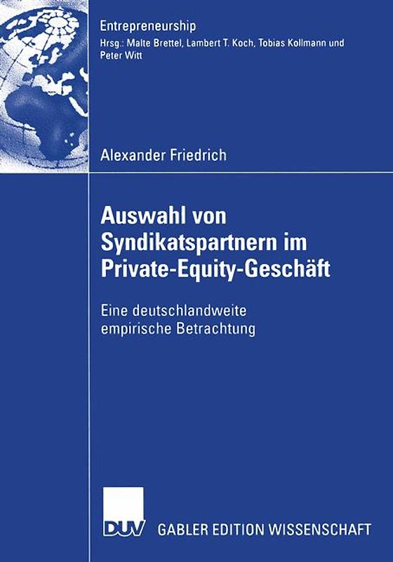Auswahl von Syndikatspartnern im Private-Equity-Geschäft