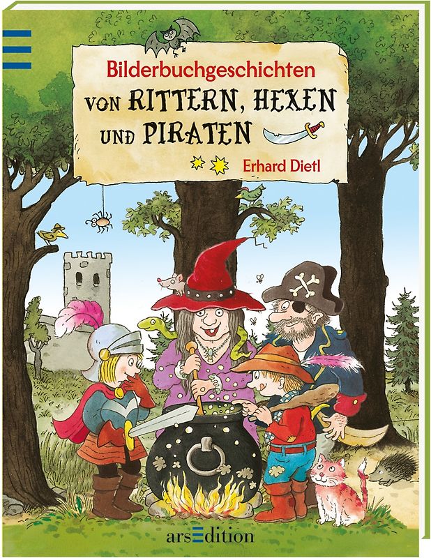 Bilderbuchgeschichten von Rittern, Hexen und Piraten