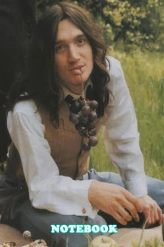 Daily Planner Notebook : John Frusciante Journal for Writing, College Ruled Size 6" x 9", 105 Pages Thankgiving Notebook for Fan #309