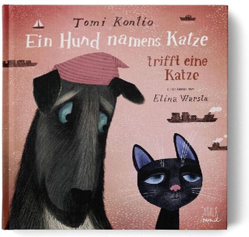 Ein Hund namens Katze trifft eine Katze