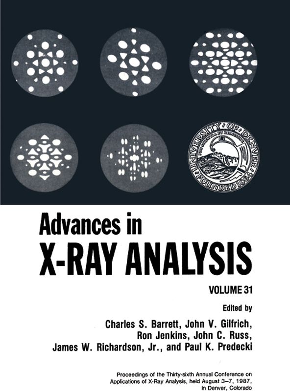 Advances in X-Ray Analysis