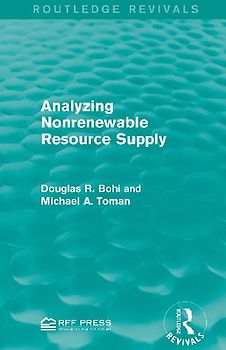 Analyzing Nonrenewable Resource Supply