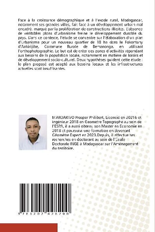 CONTRIBUTION DU GEOMETRE ET DE L'ORTHOPHOTO A L'URBANISME