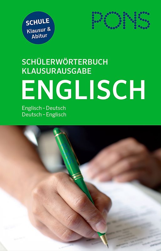 PONS Schülerwörterbuch Klausurausgabe Englisch