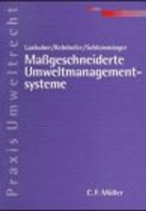 Massgeschneiderte Umweltmanagementsysteme