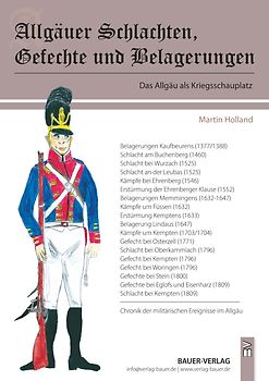 Allgäuer Schlachten, Gefechte und Belagerungen