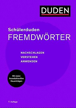 Schülerduden Fremdwörter