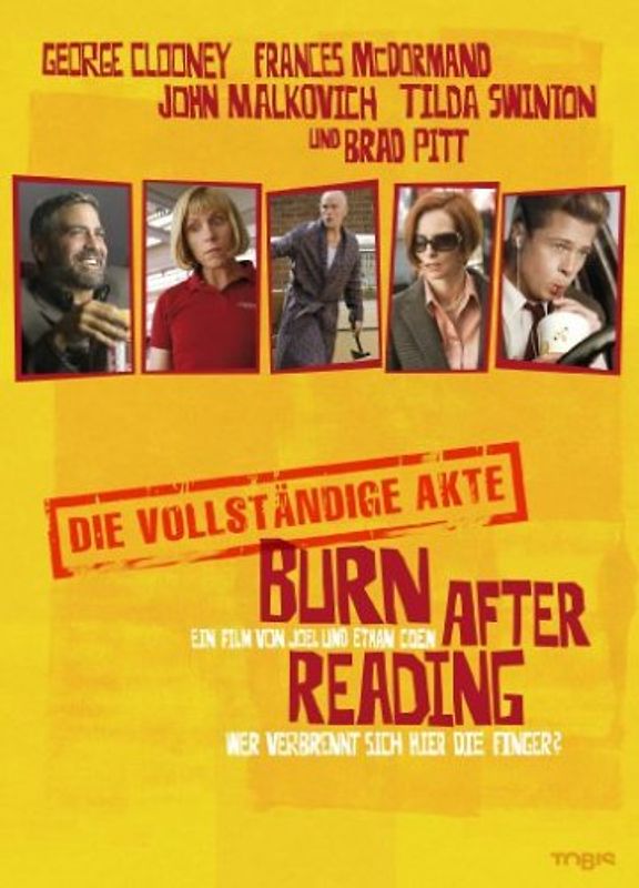 Burn After Reading Special Edition DVD