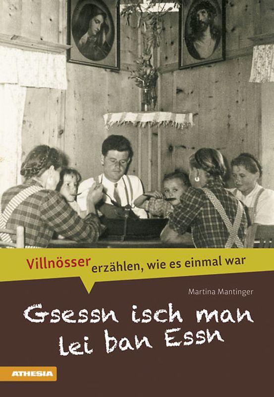 Gsessn isch man lei ban Essn