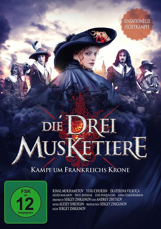Die Drei Musketiere - Kampf um Frankreichs Krone DVD