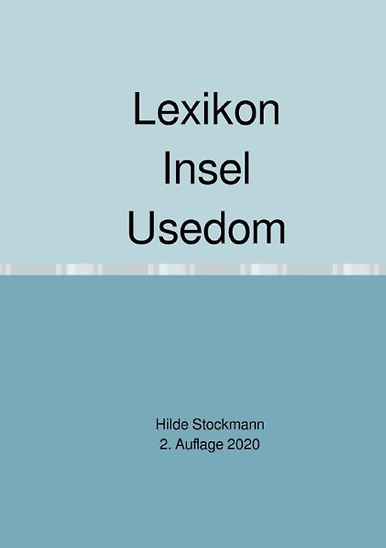 Lexikon Insel Usedom