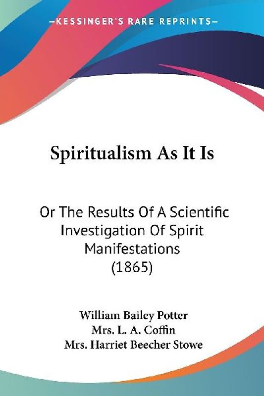 Spiritualism As It Is