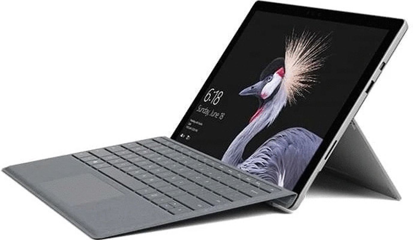 Microsoft Surface Pro 5 12,3" Intel Core i5 256GB SSD 8GB RAM [Wi-Fi inkl. grauem Keyboard Dock, Surface Pro 4-Type Cover] grau