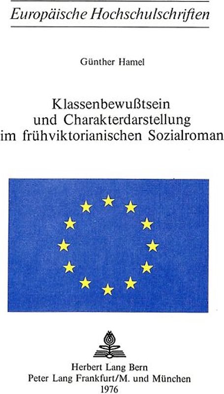 Klassenbewusstsein und Charakterdarstellung im frühviktorianischen Sozialroman