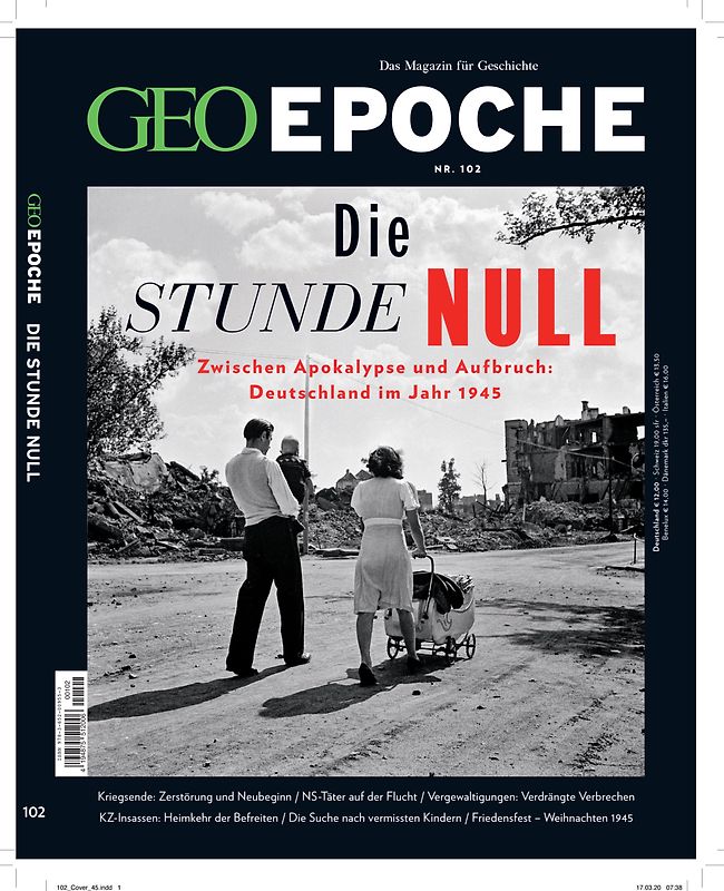 GEO Epoche (mit DVD) / GEO Epoche mit DVD 102/2020 - Die Stunde Null