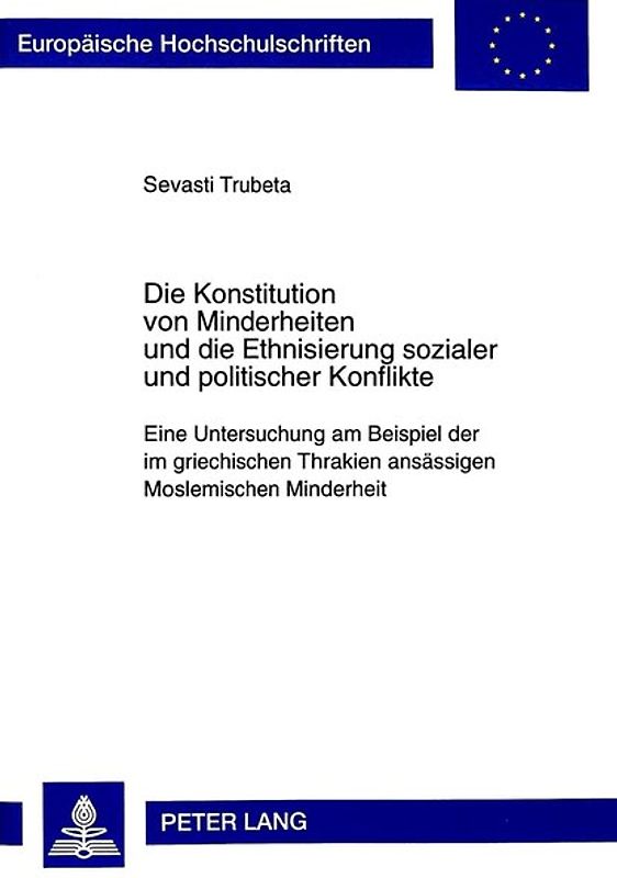 Die Konstitution von Minderheiten und die Ethnisierung sozialer und politischer Konflikte