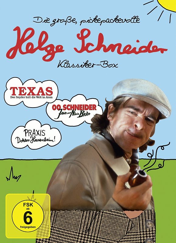 Die große, pickepackevolle Helge Schneider Klassiker-Box [3 DVDs] DVD