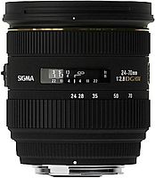 Sigma 24-70 mm F2.8 DG EX HSM 82 mm Filtergewinde (Nikon F Anschluss) schwarz