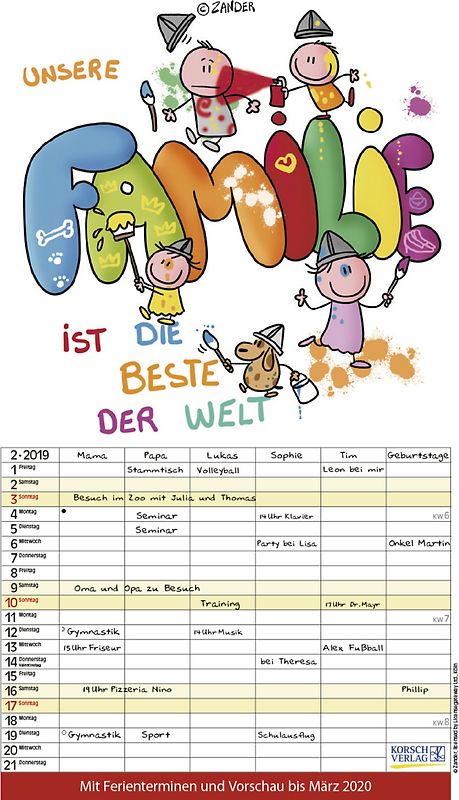 Unsere Familie ist die beste! 238419 2019